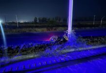 *Motociclista resultó herido tras chocar contra el cantero central en Ruta 11*